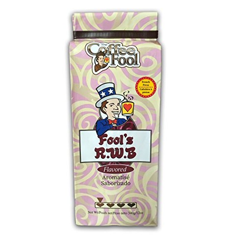 The Coffee Fool French Press Coffee, Fools R.W.B, 12 Ounce