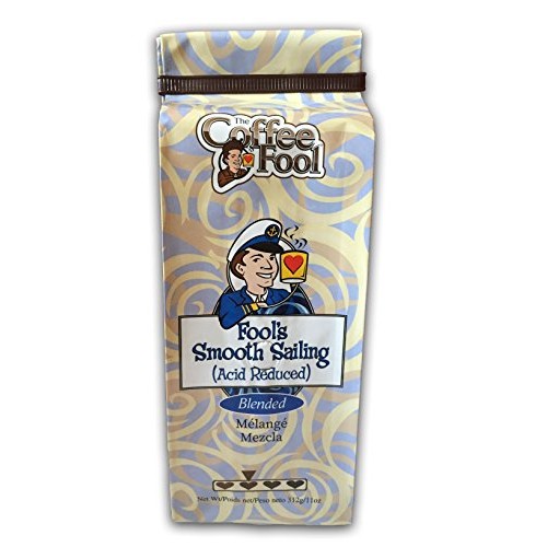 The Coffee Fool Smooth Sailing, Whole Bean, 11 Ounce