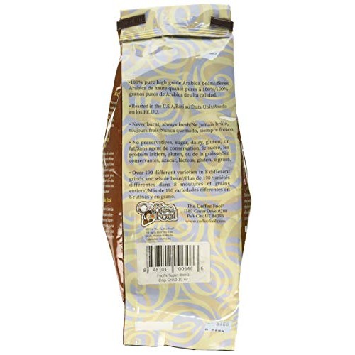 The Coffee Fool Super Blend, Drip Grind, 10 Ounce