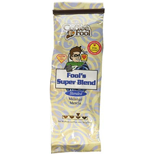 The Coffee Fool Super Blend, Drip Grind, 10 Ounce
