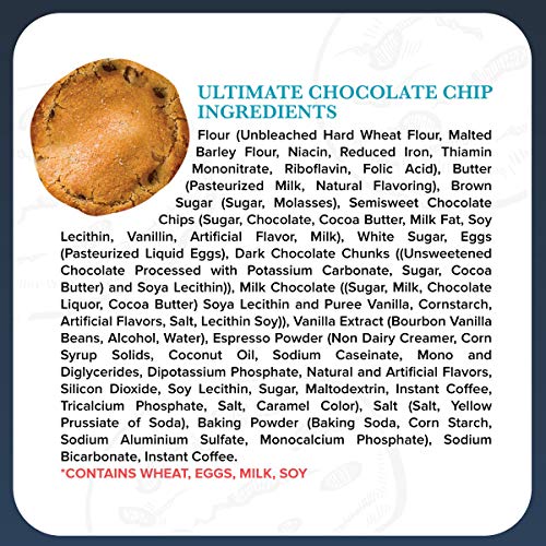 The Cravory: Chocolate Chip Cookies - 6 Cookies, 2.0 Oz. Each -