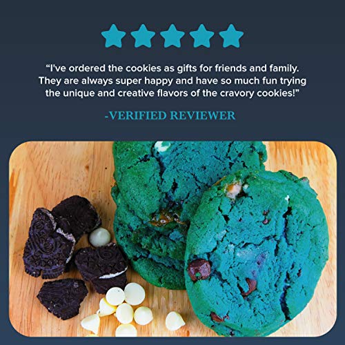 The Cravory: Cookie Monster Cookies - 24 Cookies, 2.0 Oz. Each -