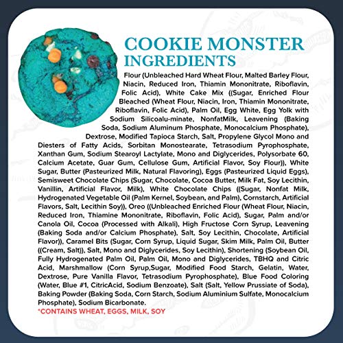 The Cravory: Cookie Monster Cookies - 24 Cookies, 2.0 Oz. Each -