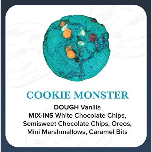 The Cravory: Cookie Monster Cookies - 24 Cookies, 2.0 Oz. Each -