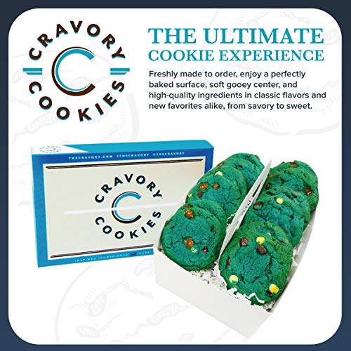 The Cravory: Cookie Monster Cookies - 24 Cookies, 2.0 Oz. Each -