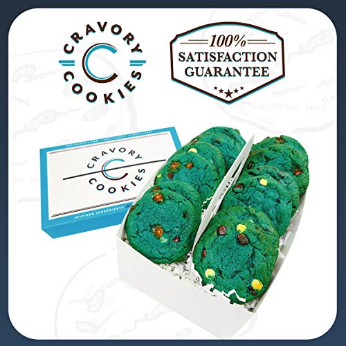 The Cravory: Cookie Monster Cookies - 24 Cookies, 2.0 Oz. Each -
