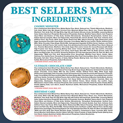 The Cravory: Freshly Baked Cookies - Best Seller’S Mix Variety P