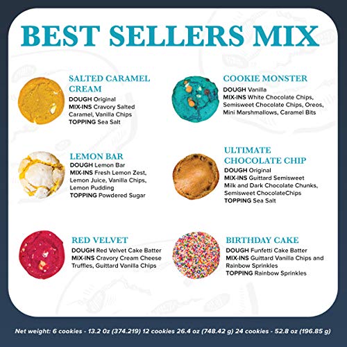 The Cravory: Freshly Baked Cookies - Best Seller’S Mix Variety P