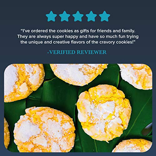 The Cravory: Lemon Bar Cookies - 12 Cookies, 2.0 Oz. Each - Indi