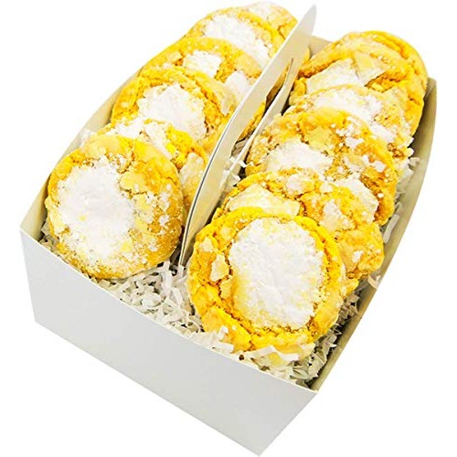 The Cravory: Lemon Bar Cookies - 12 Cookies, 2.0 Oz. Each - Indi