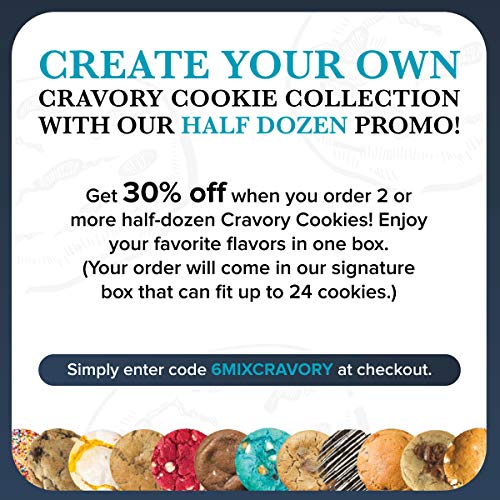 The Cravory: Lemon Bar Cookies - 6 Cookies, 2.0 Oz. Each - Indiv