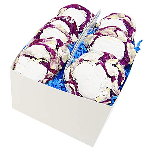 The Cravory: Ube Cookies - 12 Cookies, 2.0 Oz. Each - Individual