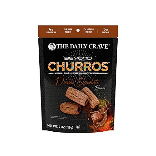The Daily Crave Beyond Churros, Double Chocolate, 4 Oz Pack Of