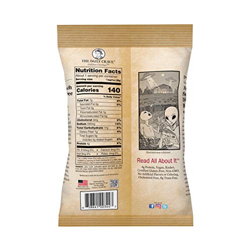 The Daily Crave Himalayan Pink Salt Lentil Chips, 1 Oz Pack Of