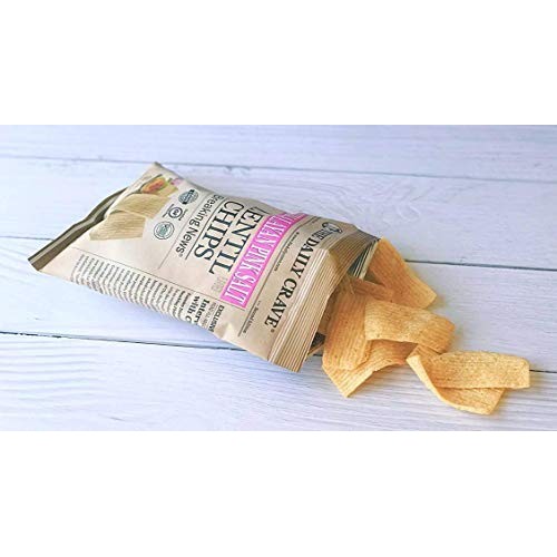 The Daily Crave Himalayan Pink Salt Lentil Chips, 1 Oz Pack Of