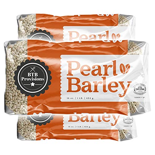 Pearled Barley - Kosher - 16 Oz Each Bag 3-Pack