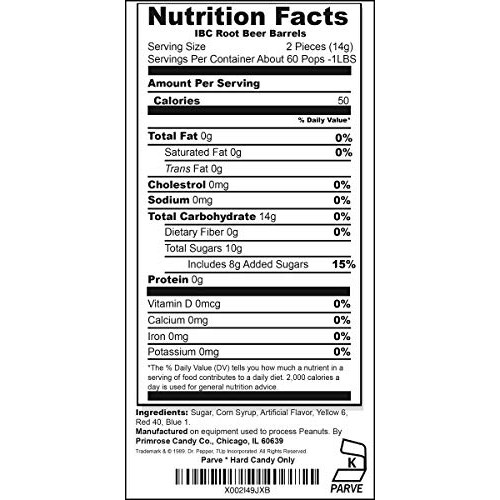 Root Beer Barrels Hard Candy, Individually Wrapped 30 Count Ha