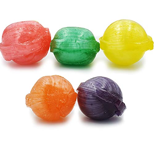 Sour Fruit Flavored Balls Hard Candy, Kosher Certified, Individu...