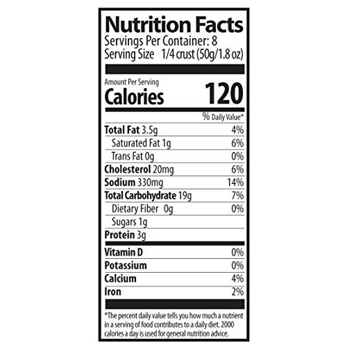 Edgy Veggie Seasoned Cauliflower Gluten Free Thin Pizza Crust, N