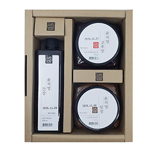 Korean Traditional 100% All Natural Fermented Soybean Paste 450G