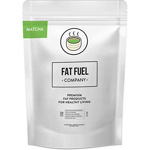 Fat Fuel Company Keto Matcha Green Tea Powder | Mct, Coconut Oil