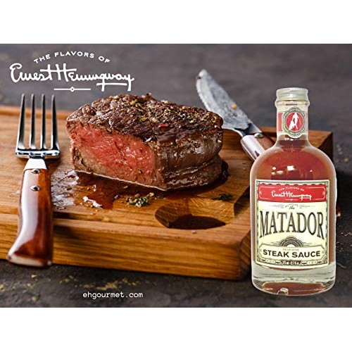 Flavors Of Ernest Hemingway Sauces, Matador Steak Sauce, 12Ozs,