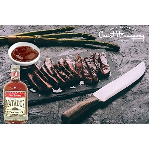 Flavors Of Ernest Hemingway Sauces, Matador Steak Sauce, 12Ozs,