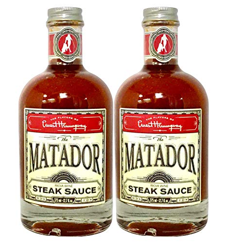 Flavors Of Ernest Hemingway Sauces, Matador Steak Sauce, 12Ozs,