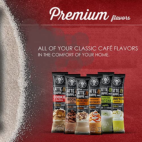 Frozen Bean Frappe Latte Mix - 1 Box, 20 Single Serve Packets - ...