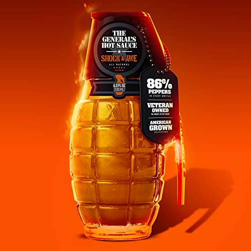 The General’S Hot Sauce Super 6 - American Grown, Veteran Owned