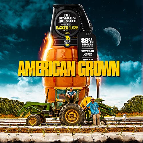 The General’S Hot Sauce Super 6 - American Grown, Veteran Owned