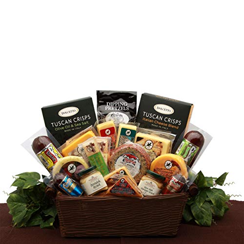 Meat And Cheese Lovers Gift Basket