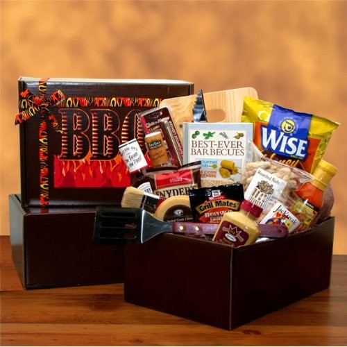 The Barbecue Gift Basket - Great Gift For Fathers Day, Birthday,