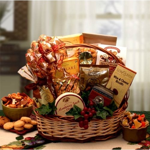 Delicious Gourmet! Lovely Gourmet Foods Gift Basket