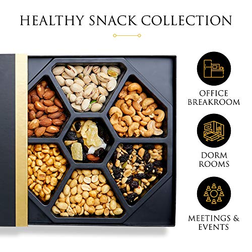 Gifted Nut Nuts Gift Tray - Assorted Fresh Gourmet Dry Fruits An