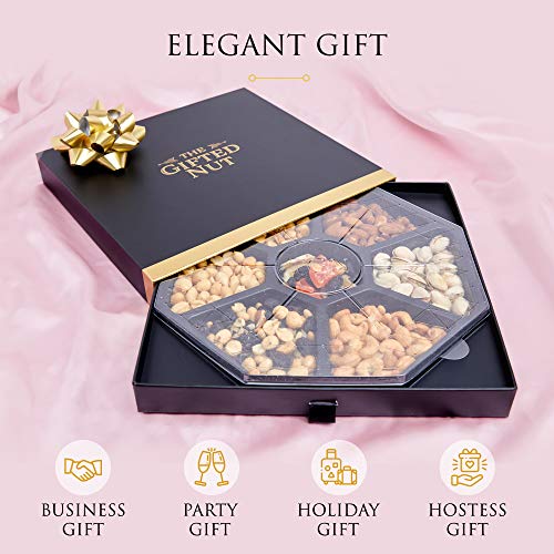 Gifted Nut Nuts Gift Tray - Assorted Fresh Gourmet Dry Fruits An