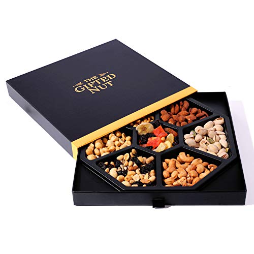 Gifted Nut Nuts Gift Tray - Assorted Fresh Gourmet Dry Fruits An