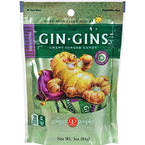 Ginger People Original Ginger Chews 3Oz Bag