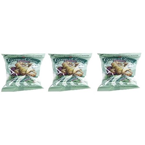 3 Packs The Ginger People Ginger Chews Original 5 Oz Bags