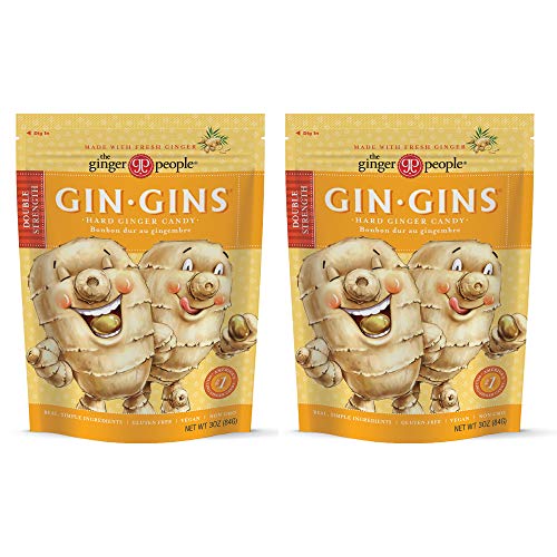 The Ginger People Gin Gins Hard Candy - 3 Oz Pack Of 2