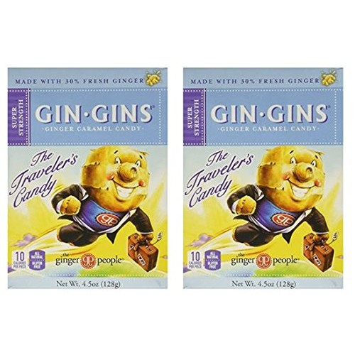 Ginger People Gin Gins Boost Ultra Strength Ginger Candy 4.5 Oun