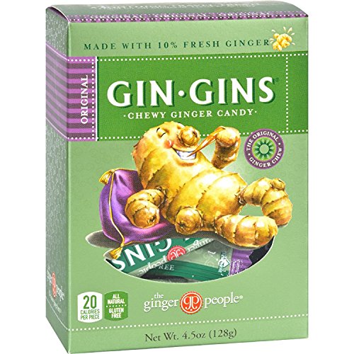 Ginger People Gin Gins Chewy Ginger Candy - 4.5 oz