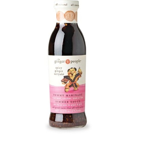 Ginger People Spicy Ginger Teriyaki Sauce - 12.7 Ounce Pack Of 2
