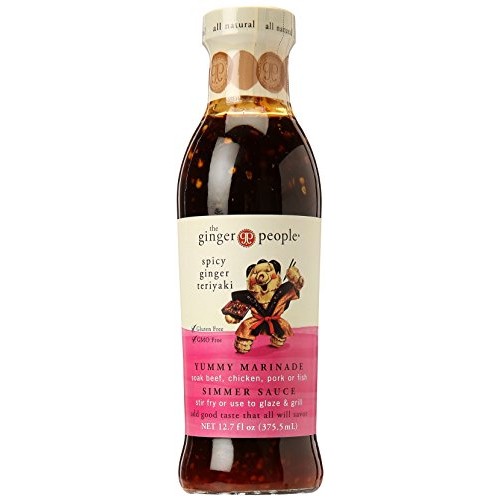 Ginger People Spicy Ginger Teriyaki Sauce, 12.7 Oz
