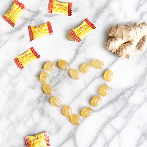 The Ginger People Gin Gins Hard Candy 1 Pound Bag, Double Streng