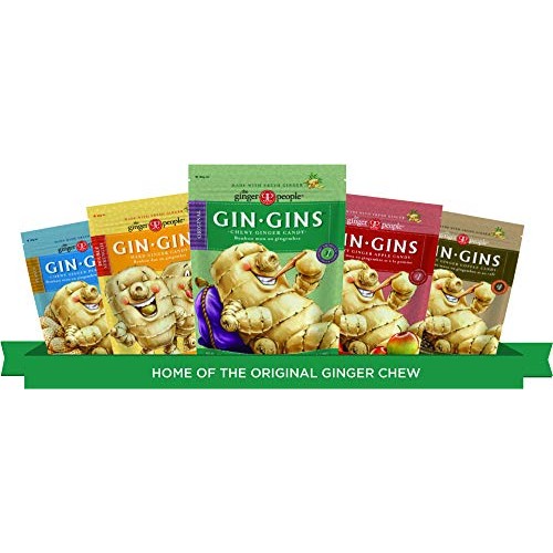 The Ginger People Gin Gins Original Chewy Ginger Candy 3 Oz pac...