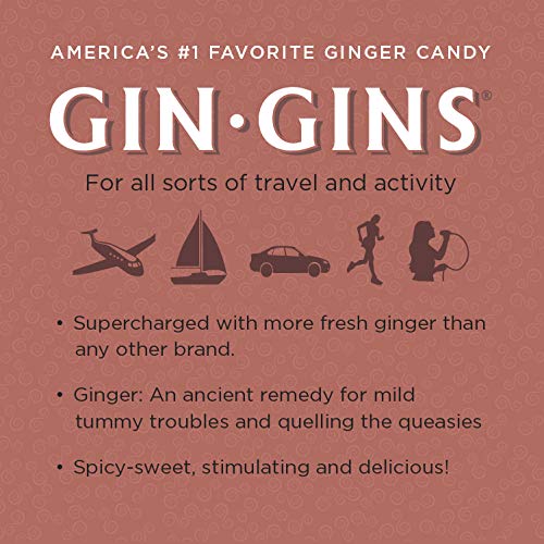 The Ginger People Gin Gins Spicy Apple Ginger Chews, 3 Ounce, Pa