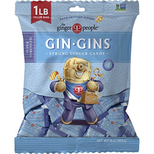 Ginger People Super Strength Ginger Candy 1 Pound Ginger People Super Strength Ginger Candy 1 Pound
