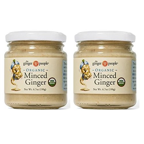 The Ginger People Organic Minced Ginger 6.7 Ounce Pack Of 2