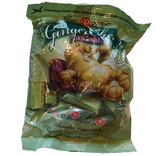 The Ginger People Original Ginger Chews, 5 Oz Pack Of 2 Gluten